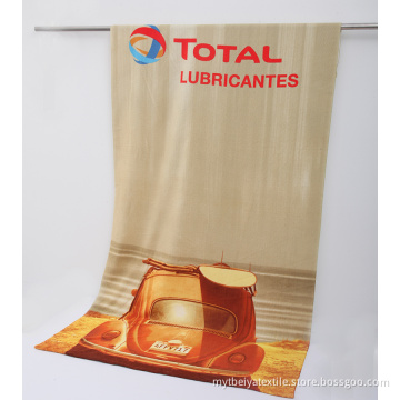 Factory Price Digital Printed Microfiber Custom Logo beach Towel